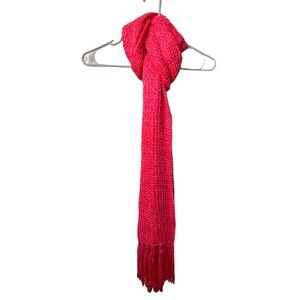 H&M DIVIDED Women’s Pink Fringe Scarf